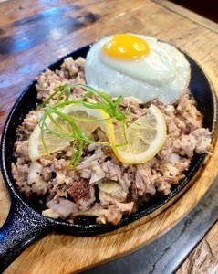Pork Sisig at J's Sunrise Grill in Calgary, AB